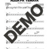 Elito Revé y Su Charangón – Agua Pa' Yemayá – Sheet Music Demo Page 1 (PDF) – Includes charts for Trumpets, Trombones, Saxophone, Piano and Bass
