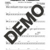 Elito Revé y Su Charangón – Agua Pa' Yemayá – Sheet Music Demo Page 3 (PDF) – Includes charts for Trumpets, Trombones, Saxophone, Piano and Bass