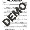 Havana D' Primera – Me Dicen Cuba – Sheet Music Demo Page 1 (PDF) – Includes charts for Trumpets, Trombones, Saxophone, Piano and Bass