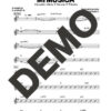 Havana D' Primera – Mi Música – Sheet Music Demo Page 3 (PDF) – Includes charts for Trumpets, Trombones, Saxophone, Piano and Bass