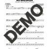 Havana D' Primera – Mi Música – Sheet Music Demo Page 4 (PDF) – Includes charts for Trumpets, Trombones, Saxophone, Piano and Bass