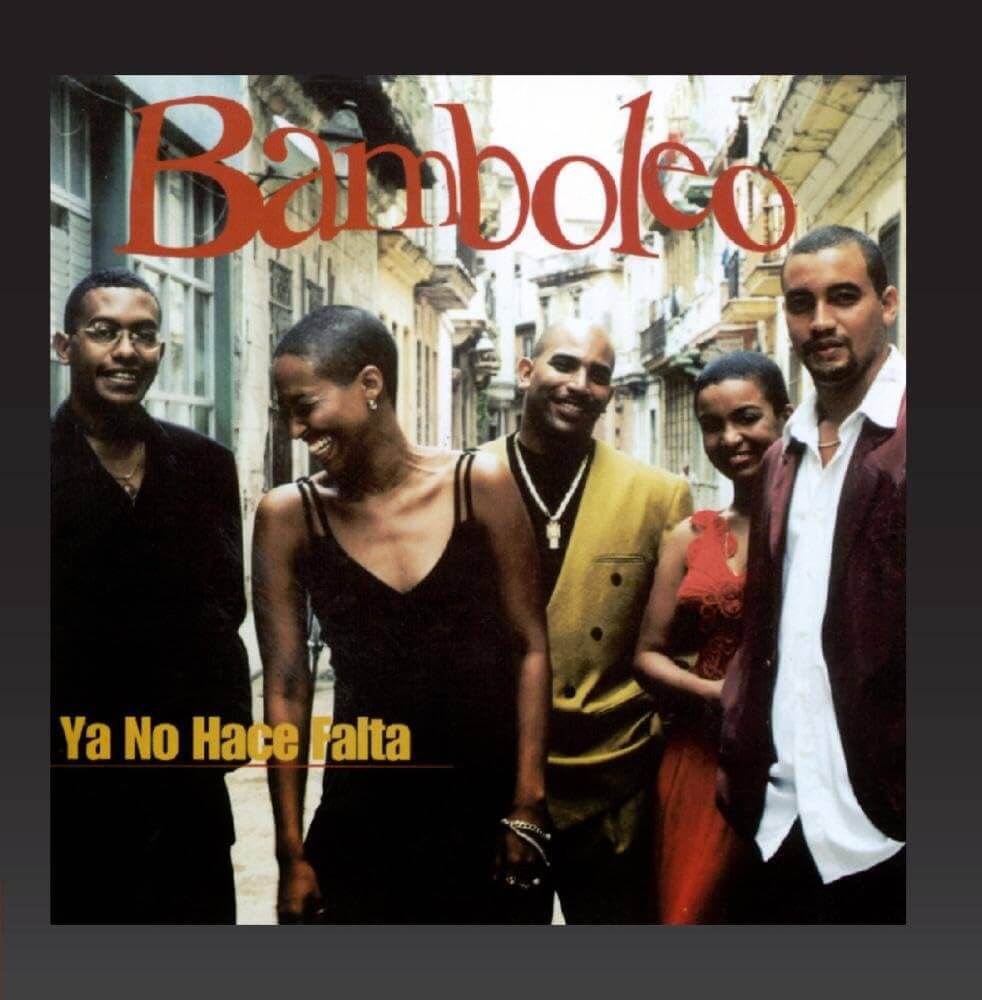 Album cover for "Ya No Hace Falta" by Bamboleo — available as Sheet Music & MIDI
