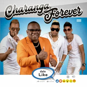 Album cover for "Te Coge el Charanguero" by Charanga Forever — available as Sheet Music & MIDI