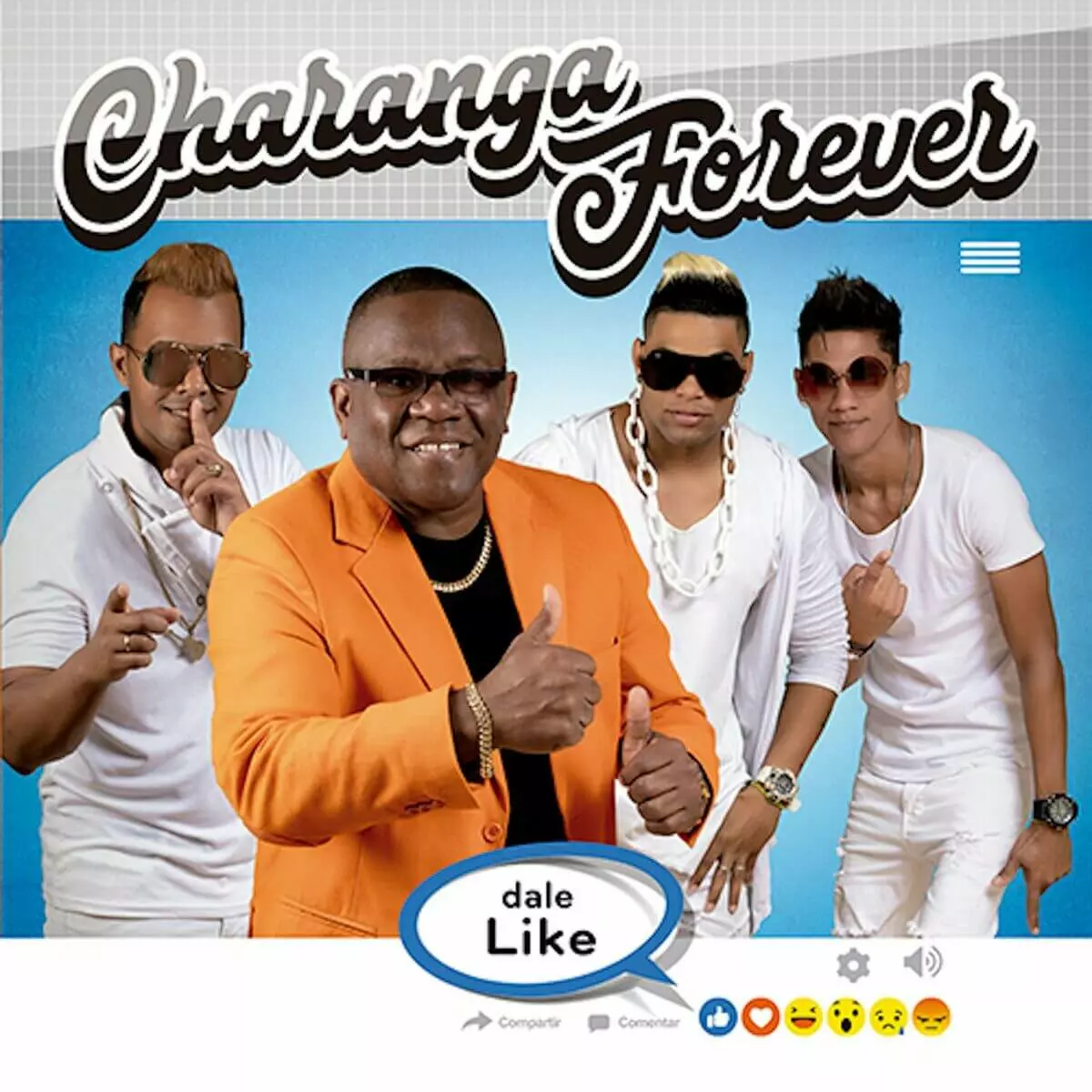 Album cover for "La Modelo" by Charanga Forever — available as Sheet Music & MIDI