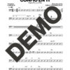 Paulo FG – Confío en Ti – Sheet Music Demo Page 3 (PDF) – Includes charts for Trumpets, Trombones, Saxophone, Piano and Bass