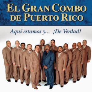 Album cover for "Aguacero" by El Gran Combo de Puerto Rico — available as Sheet Music & MIDI