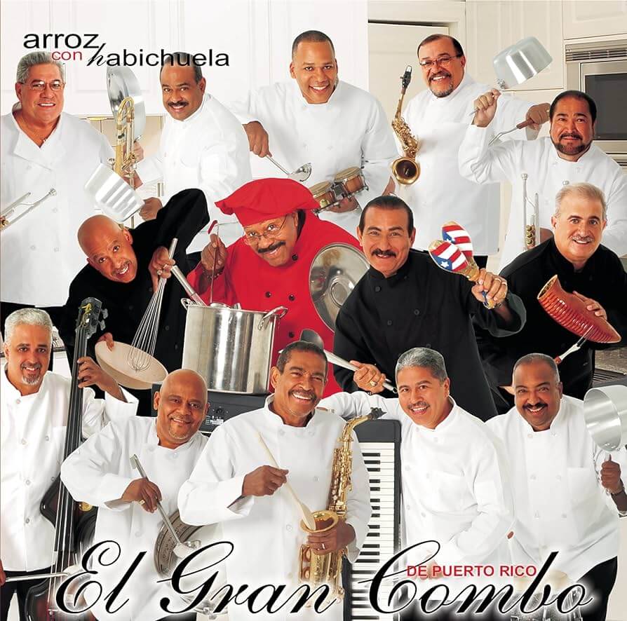Album cover for "Arroz con Habichuela" by El Gran Combo de Puerto Rico — available as Sheet Music & MIDI