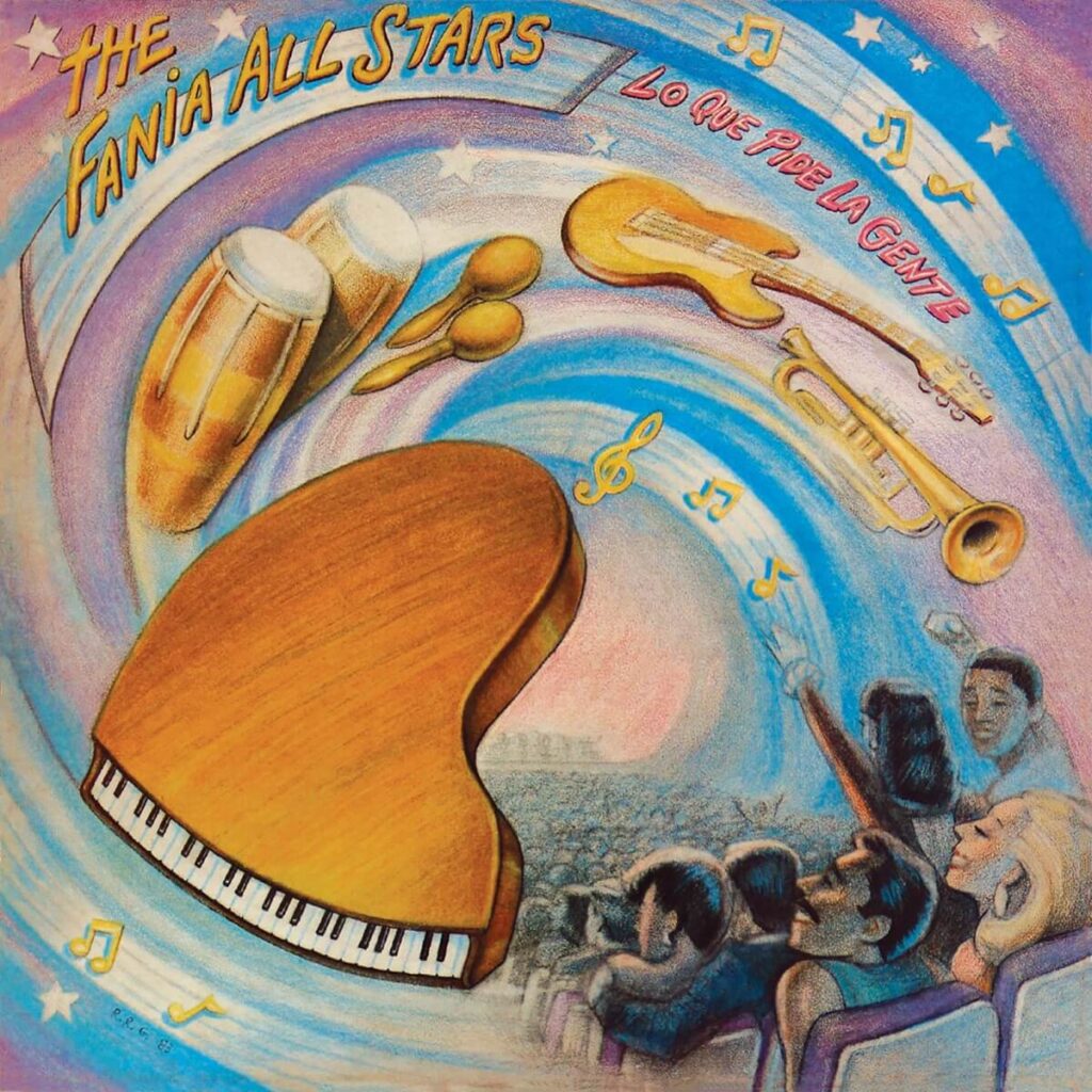 Album cover for "El Rey De La Puntualidad" by Hector Lavoe, Willie Colón — available as Sheet Music & MIDI