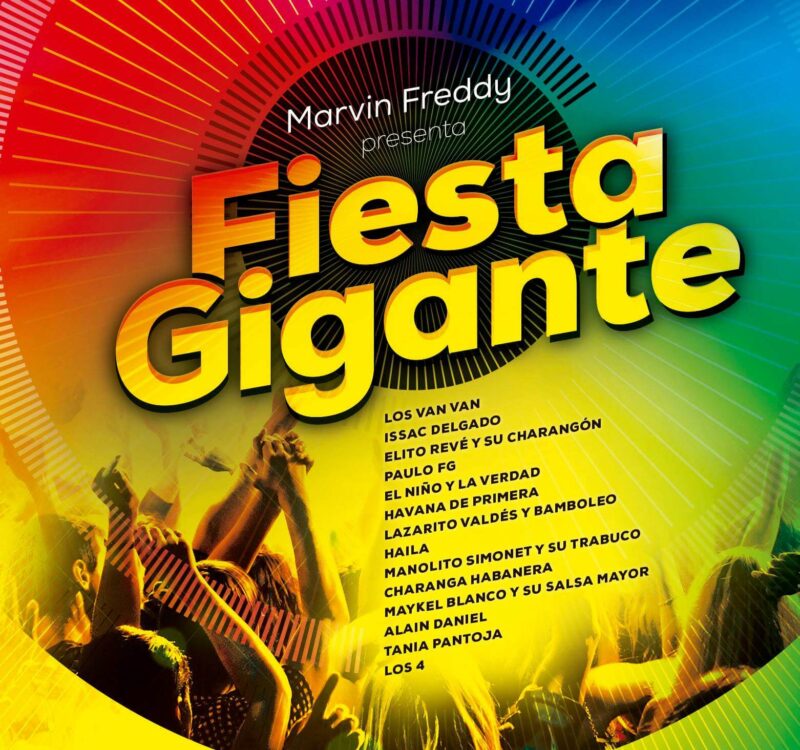 Album cover for "Bájate de las Nubes" by Maykel Blanco y su Salsa Mayor — available as Sheet Music & MIDI