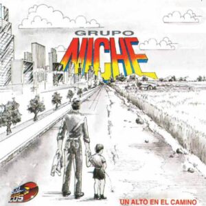 Album cover for "Un Alto en el Camino" by Grupo Niche — available as Sheet Music & MIDI