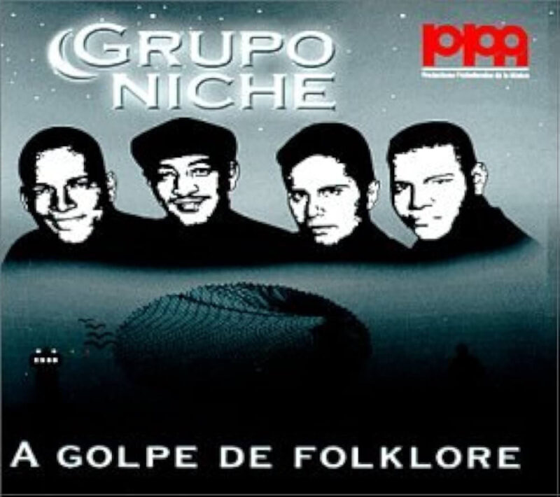 Album cover for "Han Cogido La Cosa" by Grupo Niche — available as Sheet Music & MIDI
