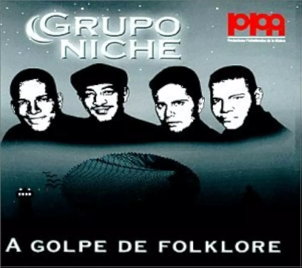 Album cover for "Han Cogido La Cosa" by Grupo Niche — available as Sheet Music & MIDI