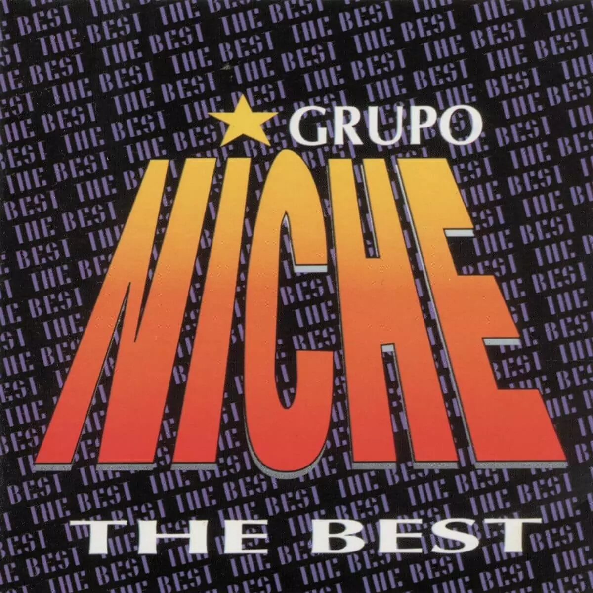 Album cover for "La Negra No Quiere" by Grupo Niche — available as Sheet Music & MIDI