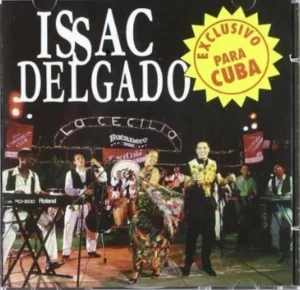 Album cover for "Con La Punta del Pie" by Issac Delgado — available as Sheet Music & MIDI