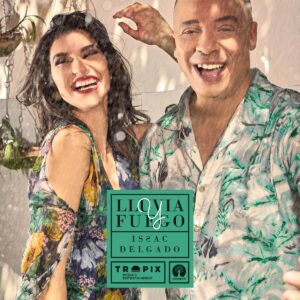 Album cover for "Lluvia y Fuego" by Issac Delgado — available as Sheet Music & MIDI