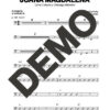 Charanga Habanera – Juana Magdalena – Sheet Music Demo Page 3 (PDF) – Includes charts for Trumpets, Trombones, Saxophone, Piano and Bass