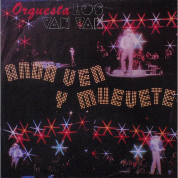 Album cover for "Anda, Ven y Muévete" by Los Van Van — available as Sheet Music & MIDI