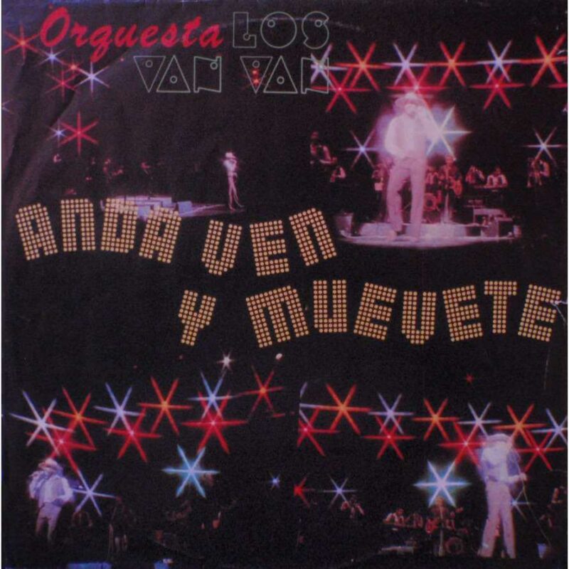 Album cover for "Anda, Ven y Muévete" by Los Van Van — available as Sheet Music & MIDI