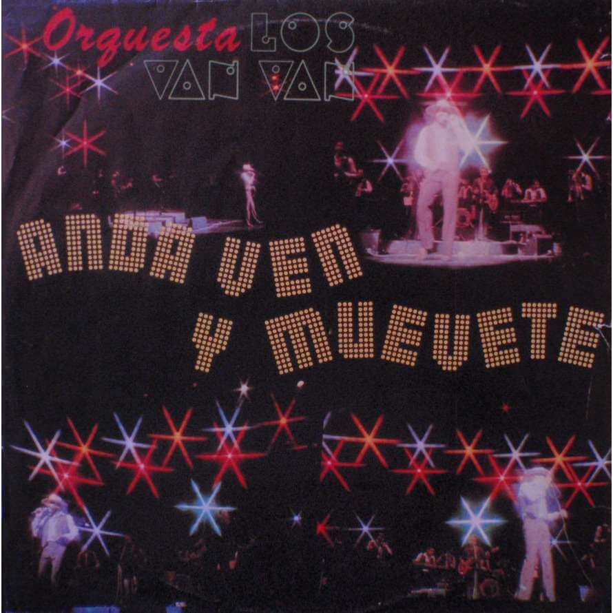 Album cover for "Anda, Ven y Muévete" by Los Van Van — available as Sheet Music & MIDI