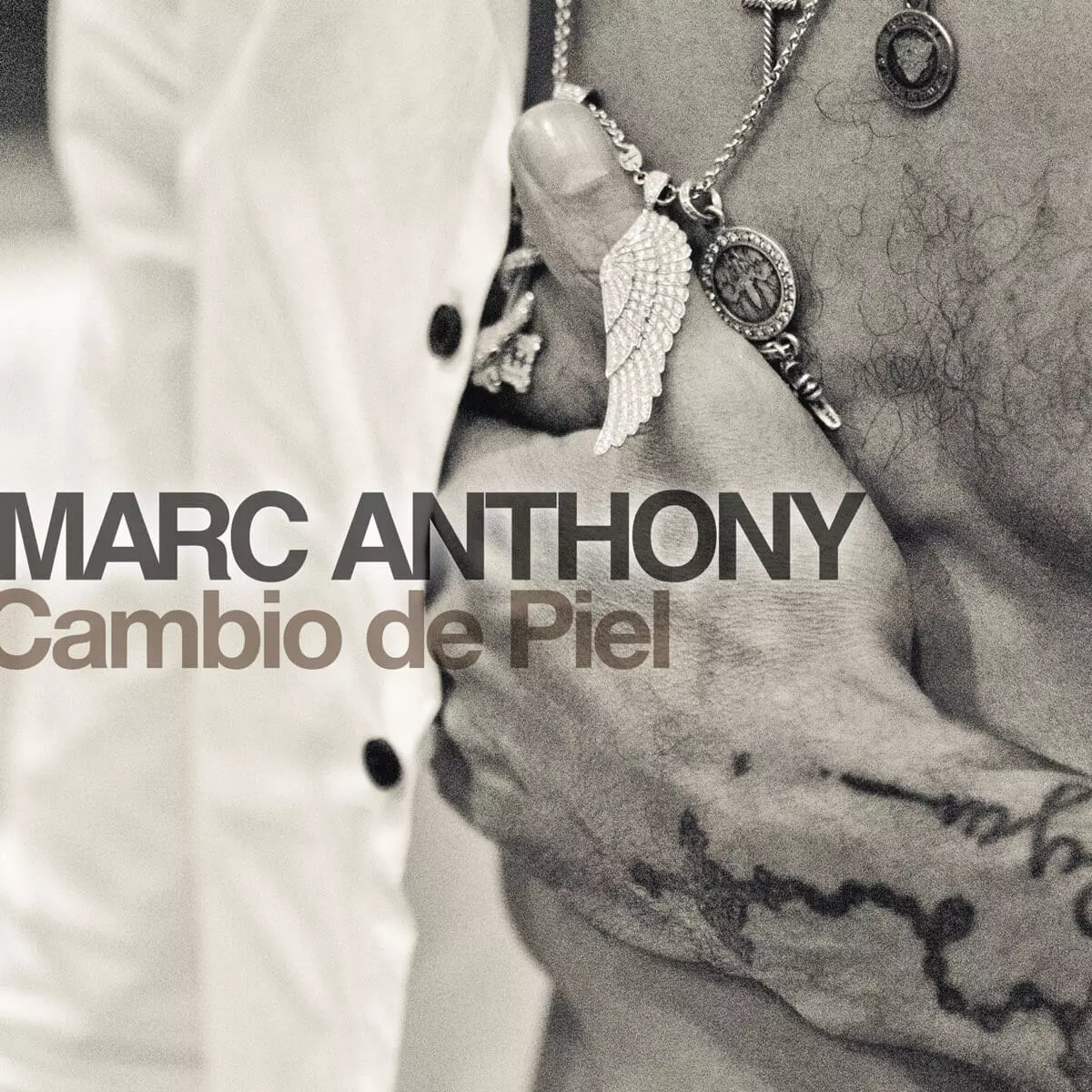 Album cover for "Cambio de Piel" by Marc Anthony — available as Sheet Music & MIDI