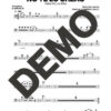 Paulo FG – No Te Lo Creas – Sheet Music Demo Page 1 (PDF) – Includes charts for Trumpets, Trombones, Saxophone, Piano and Bass