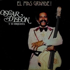 Album cover for "Mi Bajo y Yo" by Oscar D' León — available as Sheet Music & MIDI