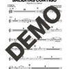 Manolito y su Trabuco – Saliditas Contigo – First Page of Sheet Music Preview (PDF) – Includes charts for Trumpets, Trombones, Saxophone, Piano and Bass