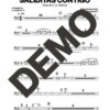 Manolito y su Trabuco – Saliditas Contigo – Sheet Music Demo Page 1 (PDF) – Includes charts for Trumpets, Trombones, Saxophone, Piano and Bass
