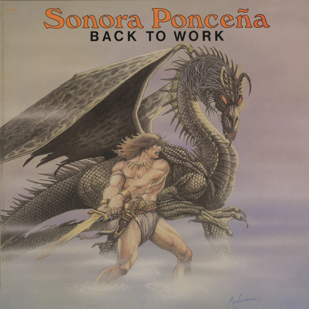 Album cover for "Sola Vaya" by Sonora Ponceña — available as Sheet Music & MIDI
