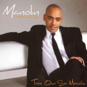 Album cover for "Tengo un Amigo" by Manolín El Médico de la Salsa — available as Sheet Music & MIDI