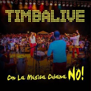 Album cover for "Conmigo No" by Timbalive — available as Sheet Music & MIDI
