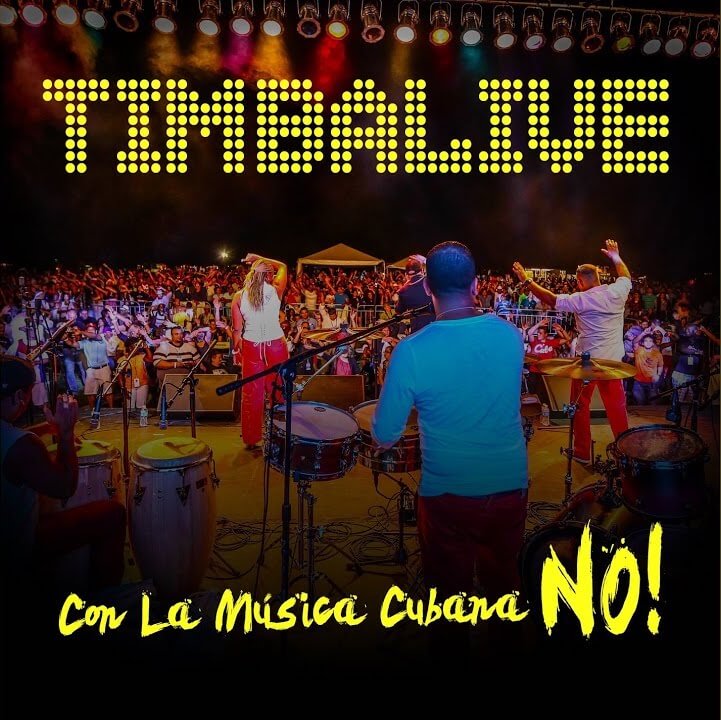 Album cover for "Conmigo No" by Timbalive — available as Sheet Music & MIDI