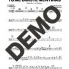 Manolito y su Trabuco – Tu Me Dijiste Mentiras – Sheet Music Demo Page 1 (PDF) – Includes charts for Trumpets, Trombones, Saxophone, Piano and Bass