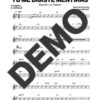 Manolito y su Trabuco – Tu Me Dijiste Mentiras – Sheet Music Demo Page 2 (PDF) – Includes charts for Trumpets, Trombones, Saxophone, Piano and Bass