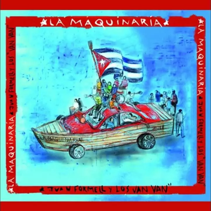 Album cover for "Qué Tiene Ese Guajiro" by Los Van Van — available as Sheet Music & MIDI