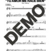 Marc Anthony – Tu Amor Me Hace Bien – First Page of Sheet Music Preview (PDF) – Includes charts for Trumpets, Trombones, Saxophone, Piano and Bass
