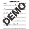 Marc Anthony – Volando Entre Tus Brazos – First Page of Sheet Music Preview (PDF) – Includes charts for Trumpets, Trombones, Saxophone, Piano and Bass