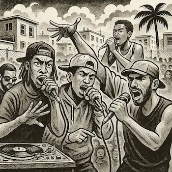Cuban hip hop MIDI arrangements and mp3 backing tracks